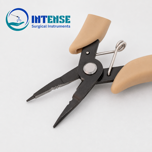 Vente en gros d'usine : Pince à bijoux 4 en 1 professionnelle (pince à bec fin, pince à bec rond, pince à sertir, coupe-fil) pour la fabrication de bijoux et la perlage - Product Image 1