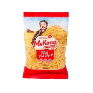 Macaroni court jaune de qualité supérieure 400g OEM ODM Fabricant vietnamien - Product Image 2