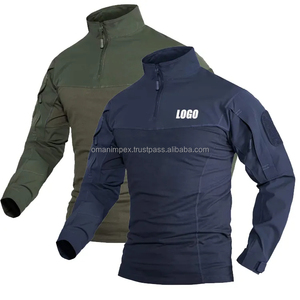Camisa táctica deportiva de secado rápido de verano para hombre, ropa de entrenamiento deportivo informal para correr al aire libre, camiseta táctica estampada - Product Image 1