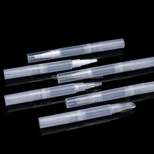 低価格空プラスチック3mlネイルオイルペン詰め替え可能化粧品プラスチックディップペンツイストオフニブ液体ファンデーションディスペンサーペン - Product Image 3