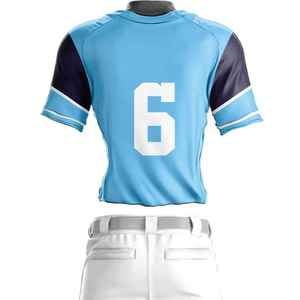 SPORTS CODE SC-BU-051 Conjunto de Uniforme de Béisbol Transpirable de Alta Calidad 100% Poliéster, Personalizado con Número de Equipo, para Mujer, Talla Grande - Product Image 4