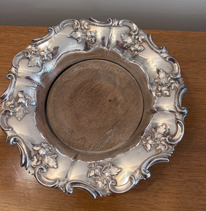 Unique Modern Elegant Design Silver plated Wine Coaster Embossed Print Design For Hotel & Restaurant Table Use - Product Image 2