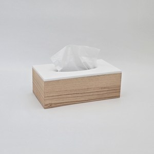 กล่องใส่กระดาษทิชชูไม้ ที่ใส่ของตกแต่งบ้านสไตล์โมเดิร์น - Product Image 3