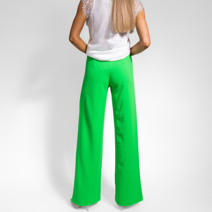 Pantalon cargo streetwear pour femme, taille haute, coupe large et droite, style vintage, ample, avec poches - Product Image 3