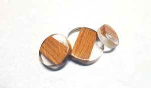 Handmade Eco-Friendly Glazed Resin Wood Round Cabinet Knob with Angel Theme for Art & Collectible Rustic <b>Furniture</b> - Product Image 4