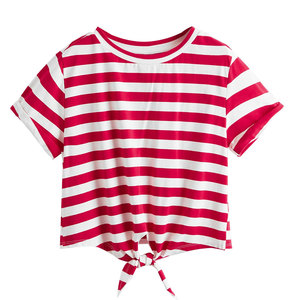 T-shirt court de haute qualité pour femme, vêtement à manches longues, style unique - Product Image 1