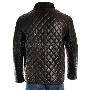 Men Stylish Genuine Sheepskin Faux Leather <b>pilot</b> <b>Jacket</b> With Solid Color High Quality Leather <b>Jackets</b> - Product Image 4