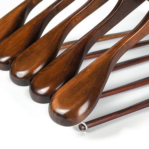 Perchas de Madera Económicas y Resistentes para Chaquetas, Camisas y Trajes, Almacenamiento para Armarios - Product Image 6