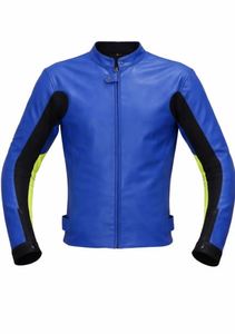 เสื้อแจ็คเก็ตมอเตอร์ไซค์พรีเมียมสีขาวทองสำหรับผู้ชายไซส์ใหญ่ ระบายอากาศได้ดี แห้งเร็ว - Product Image 1