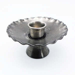 Royal Metal Brass Chamber Stick With Shell Design <b>Heat</b> Resistant Home Wedding Parties Decor Vintage Chamber Stick - Product Image 5