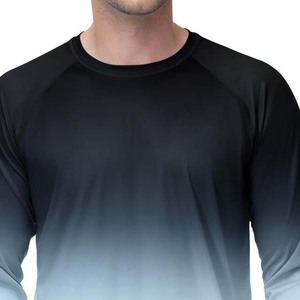 Camiseta de Pesca de Manga Larga para Hombre, con Protección Solar UPF 50, de Secado Rápido, con Estampado por Sublimación y Color Degradado - Product Image 5
