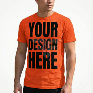 Camiseta de hombre de nuevo diseño, estilo moderno, personalizada, de buena calidad, de algodón, holgada, con cuello redondo, para hombre. - Product Image 1