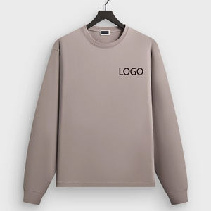 T-shirts pour hommes, design tendance à manches longues, col rond, tissu premium, impression personnalisée, fabrication en gros, design élégant pour hommes - Product Image 1