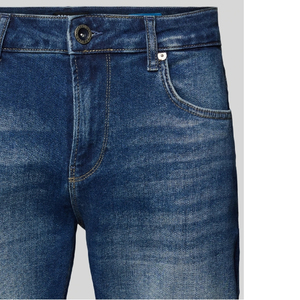 Pantalones Cortos de Mezclilla Casuales Deportivos de Verano para Hombre de Alta Calidad, Logotipo Personalizable, Secado Rápido, Corte Holgado, Tejido Sólido, 100% Algodón - Product Image 6