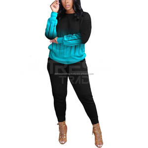 เสื้อกันหนาวแขนยาวสำหรับผู้หญิงชุด2ชิ้นคุณภาพสูงมีกระเป๋าสำหรับใส่วิ่งชุดวอร์มฤดูหนาวแบบพรีเมียม - Product Image 6