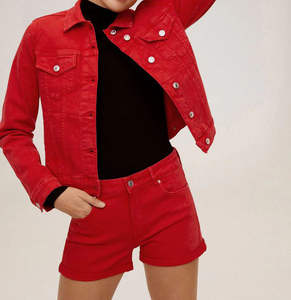 Lifestyle Wear Denim Jacket <b>Soft</b> Cotton Fabric Comfortable Layer for Casual Fashion and Everyday Use - Product Image 5