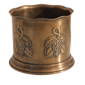 Bottle Wine Bucket Wedding Champagne Bucket Metal Ice Bucket Round Vintage Style with Dual Handles for Party Use Wine <b>Cooler</b> - Product Image 3