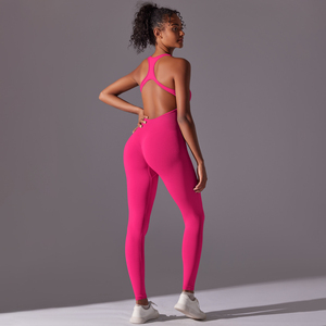 Nuevo Mono Deportivo de Yoga sin Costuras para Mujer, Ropa Deportiva con Nivel de Control Ligero - Product Image 1