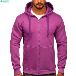 Top Best Quality Design Zipper Hoodies for Men Custom Logo 100% cotton Unisex Blank Plain 350 GSM Zipper Hoodie & Sweatshirts - Product Image 6
