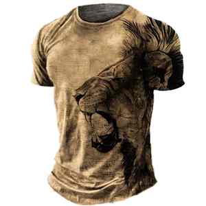 T-shirt Homme Personnalisé en Coton 100% Jersey Coupe Droite Respirant Écologique Manches Courtes Logo Avant Uni Vente en Gros - Product Image 5