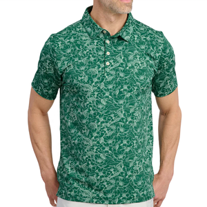 Proveedor personalizado Premium su logotipo de secado rápido de los hombres estampados Golf Tops Dye-Sublimation impresión Sport Golf Polo Shirt - Product Image 4