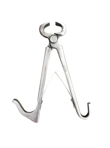 Pince à sabots en acier inoxydable robuste, poignée ergonomique, outil de fermeur durable et réutilisable pour la coupe des sabots équins, certifiée CE Tegra - Product Image 3