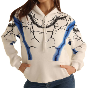 Hoodie Relaxed Fit Cotton Fleece Manufacturer Women's Premium Cotton Hoodie Stylish Streetwear Fashion Apparel Hoodies - Product Image 3