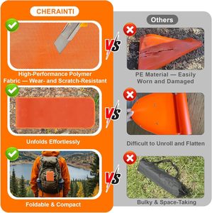 รถลากกวางแบบหนักพร้อมสายรัดและเชือก ทนทานต่อการฉีกขาด ใช้สำหรับลากสัตว์ป่า เช่น กวาง ซากุระ และอุปกรณ์ตกปลาบนน้ำแข็ง imra impex - Product Image 5