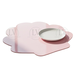 Premium Quality Lacquer Placemat, High Gloss Lacquer Placemat Essential For Coastal <b>Table</b> Decor Wholesale From Vietnam - Product Image 3
