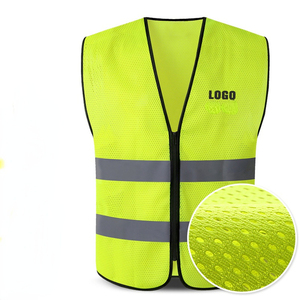 Chaleco de Seguridad Personalizado con Reflectores y Bolsillos Utilitarios, Chaleco de Alta Visibilidad, Venta al Por Mayor de Fábrica para Ingeniería - Product Image 5