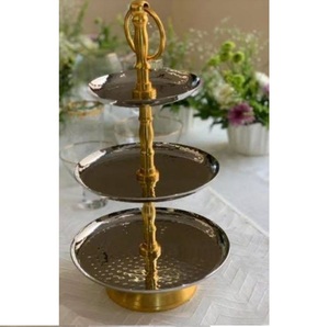 Classic Style Top Trending Cake Stand With Enamel Finished Metal Cake Stand Handcrafted Wedding Decorating Cake Holder - Product Image 6