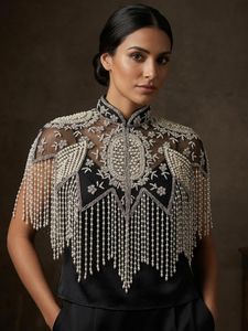 Sexy Belly Dance <b>Sequin</b> Tassel Party Bra <b>Top</b> <b>Women</b> Dance Performance Bead Rhinestone Fringe Crop <b>Top</b> Festival Clubwear Polyester - Product Image 3