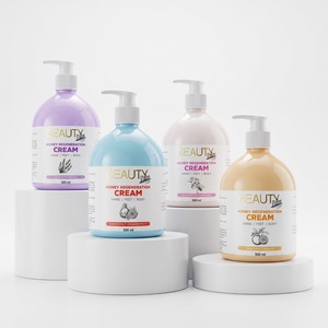 Lotion corporelle hydratante et nourrissante à la vitamine E, parfum naturel, 500 ml, pour adultes, tous types de peau, OEM US, Beauty Palm Organic - Product Image 1