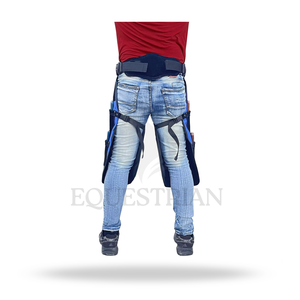 Pantalones de cuero para herrador, delantal resistente para el cuidado de pezuñas, equipo protector para las piernas del herrador con bolsillos para herramientas - Product Image 2