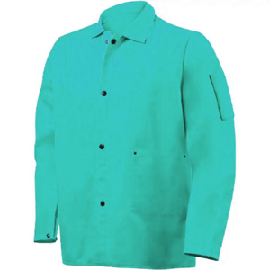 Veste de soudeur industrielle haute qualité et robuste, haute visibilité classe 1, vêtements de travail avec logo personnalisé pour la lutte contre les incendies - JNM SAFETY - Product Image 3