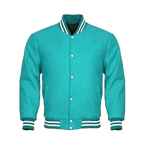 Varsity Jacket Winter Solid Windproof Fashion OEM Zip-<b>up</b> <b>Light</b> Men Custom Color Down Varsity Jacket 2026 - Product Image 2