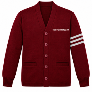 Pulls à col en V 2026 pour les sororités/fraternités/écoles/collèges/universités, cardigans tricotés unisexes - Product Image 1