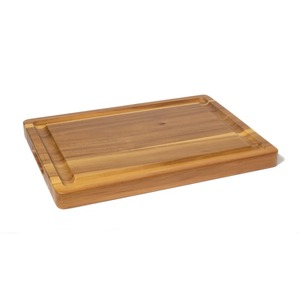 เขียงสี่เหลี่ยมกันลื่นพร้อมด้ามจับไม้สำหรับมีด - Product Image 6