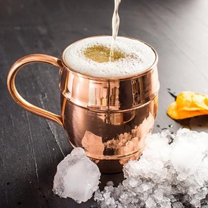 Metal Original and Pure Copper Mug Handmade High Quality Copper Mug for <b>Drinkware</b> Hotel Bar Home School Copper Mug - Product Image 3