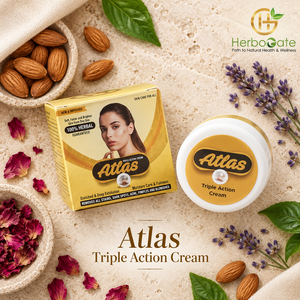 Crème Triple Action Atlas, produit de soin de la peau du visage haut de gamme personnalisé, hydratante, formule légère, texture nourrissante - Product Image 6