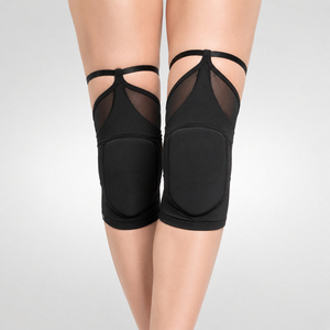 Sports Polyester Spandex Heavy <b>Foam</b> Padding <b>Thick</b> Flexible Protector Anti-Slip Knee Support Brace / Pads / Sleeves with OEM - Product Image 6