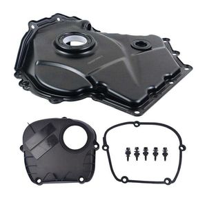 VW Audi 1,8 T 2,0 TFSI Jetta A4 Q5 2009-2015 Juego de cubierta de sincronización superior e inferior D0100HPT44V Kit de cadena de distribución accesorio - Product Image 2