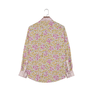 Chemises florales pour hommes OEM, petites tailles, en pur coton, douces pour la peau - Product Image 2