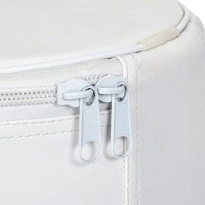 Masonic Fez Case - Imitation <b>White</b> Leather Origin Imported Closure type Zipper Premium Imitation <b>White</b> Leather - Product Image 2