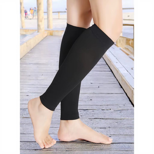 Manchon de compression genouillère à quatre voies de haute qualité pour la vente en gros, manchon de soutien long pour le genou, manchon de jambe unisexe de haute qualité pour jeunes - Product Image 3