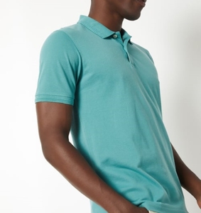 Polo homme slim fit en polycoton, design moderne, décontracté et formel, t-shirt hybride, anti-humidité, uniforme de travail, vêtement de haute qualité - Product Image 5