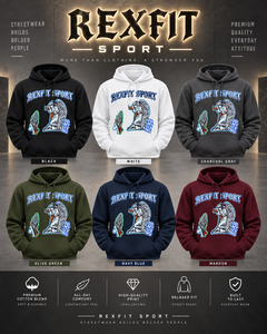 <b>Men</b> <b>Black</b> Winter Pullover Hoodie Heavyweight <b>Fleece</b> 550g Oversized Streetwear Custom OEM Wholesale Casual Top Polyester/Cotton - Product Image 5