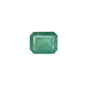 Natural Zambian Emerald 11.7 Carat Loose Gemstone Emerald Cut for Fine Jewelry - Product Image 1