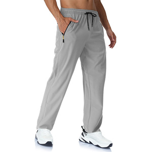 Mens Autumn Mid Track Pants Custom Digital Printing <b>Lightweight</b> 100% Cotton Sports <b>Joggers</b> Manufacturer Pakistan OEM Export - Product Image 4