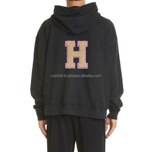 เสื้อฮู้ดแบบมีน้ำหนักมากสำหรับทุกเพศพร้อมซับในผ้าฟลีซนุ่มเหมาะสำหรับกิจกรรมกลางแจ้งในฤดูหนาวและสไตล์สตรีทแวร์ที่อบอุ่นทุกวัน - Product Image 1